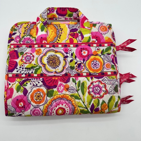 Vera Bradley Handbags - New Vera Bradley Clementine Hanging Travel Organizer Quilted Floral Toiletry Bag